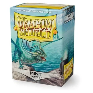 Dragon Shield - Bustine Protettive Standard Verde Menta Opaco - (100 Sleeves)