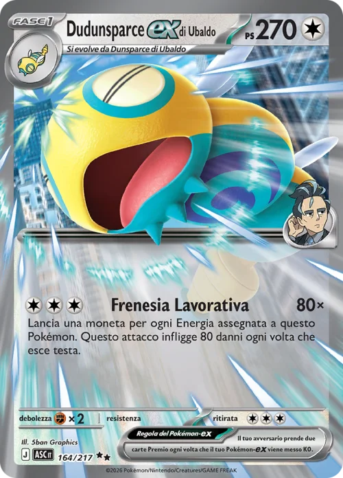 Dudunsparce EX di Ubaldo