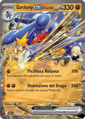Garchomp EX di Camilla