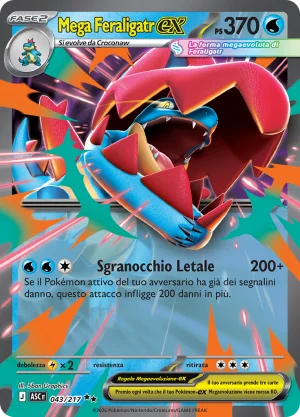 Mega Feraligatr EX