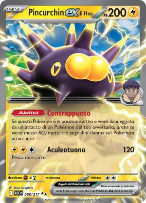 Pincurchin EX di Hop
