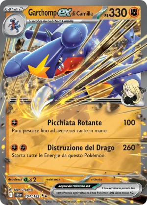 Garchomp EX di Camilla