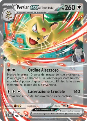 Persian EX del Team Rocket