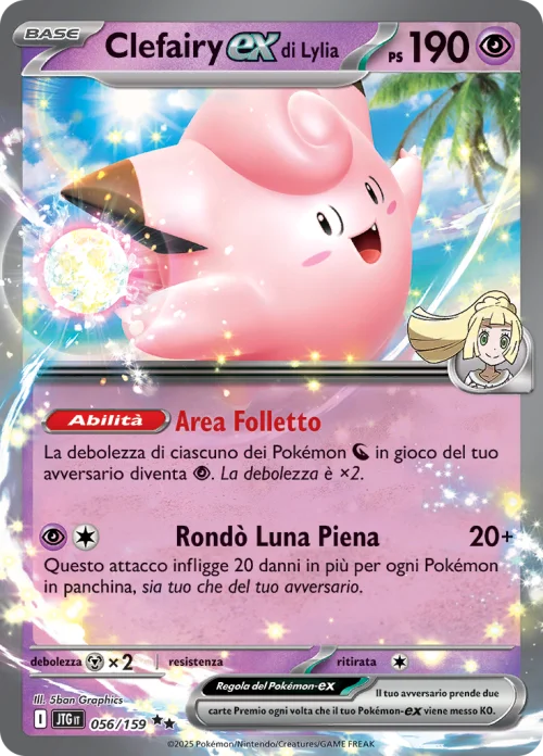 Clefairy EX di Lylia 