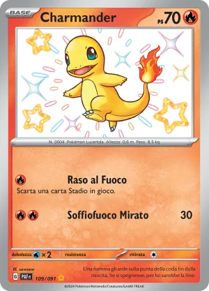 Charmander 109/091 Destino di Paldea