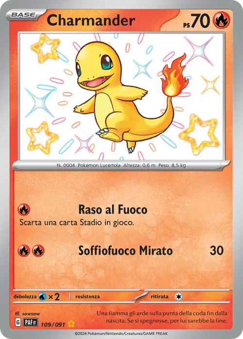 Charmander 109/091 Destino di Paldea
