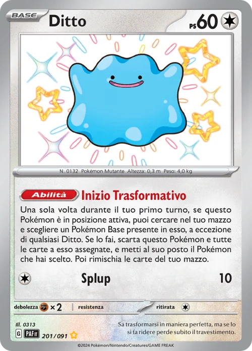 Ditto 201/091 Destino di Paldea