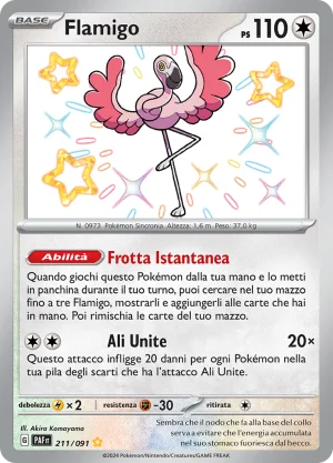 Flamigo 211/091 Destino di Paldea