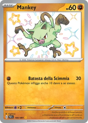 Mankey 169/091 Destino di Paldea