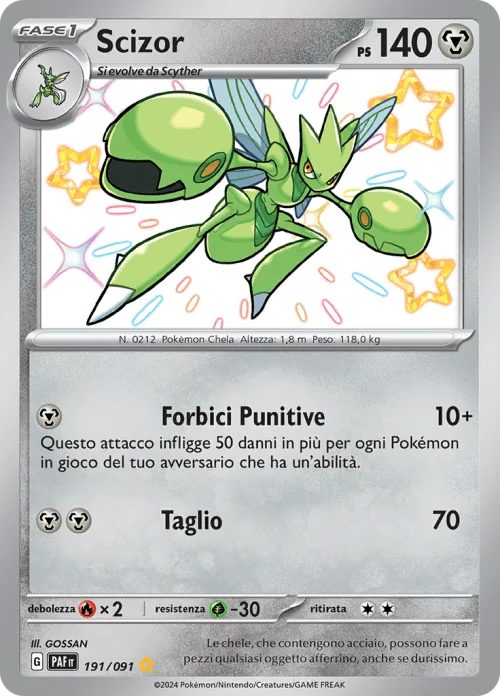 Scizor 191/091 Destino di Paldea