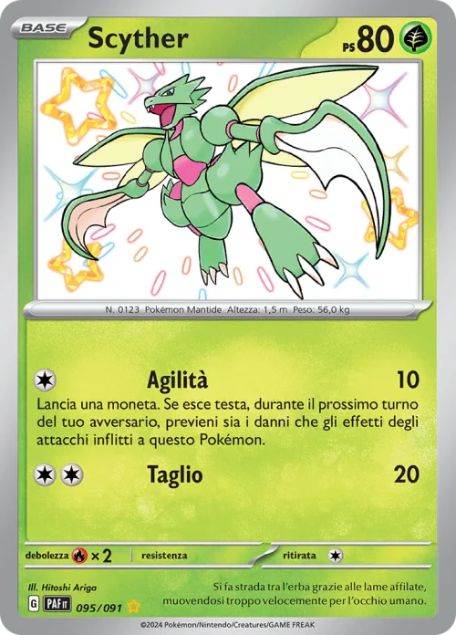 Scyther 095/091 Destino di Paldea